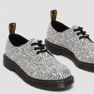 KEITH HARING 1461 PRINTED LEATHER OXFORD SHOES